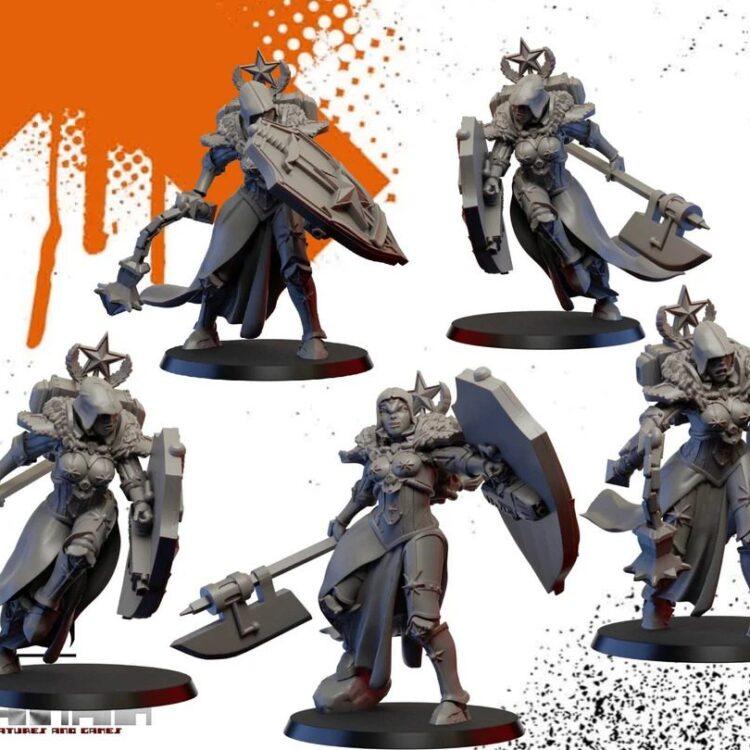 Red Sister Aalaine Squad by Ghamak