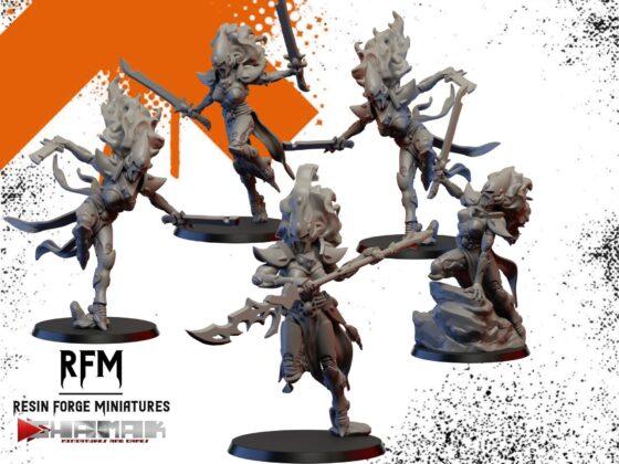 Space Elf Screamer Squad by Ghamak