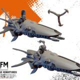 Space Elf Clown Rider Jetbike Squad by Ghamak