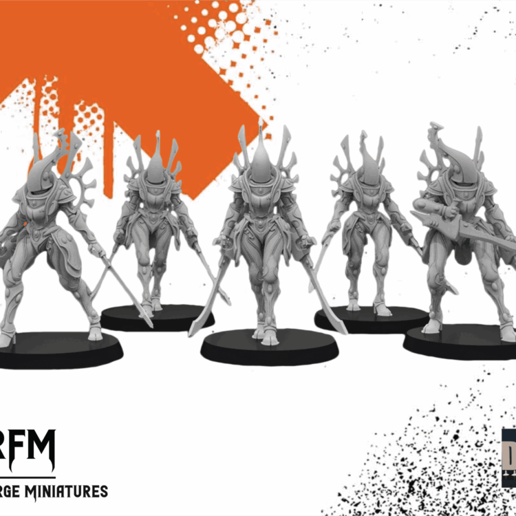 Bone Blades Guard of Wraith Squad by DunkMagosCellar