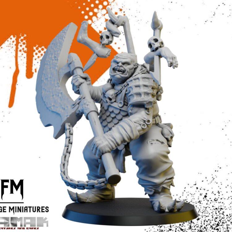 Ogre Butcher Leader by Ghamak | Fantasy Ogres