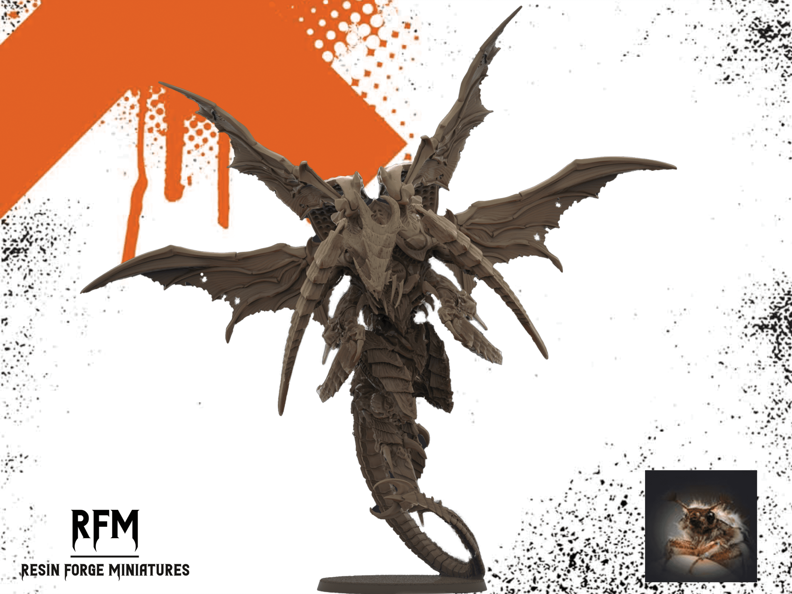 Cleopatra Flying Tyrant Bug by IO_BUTOV - Space Bugs - Hive Tyrant Proxy