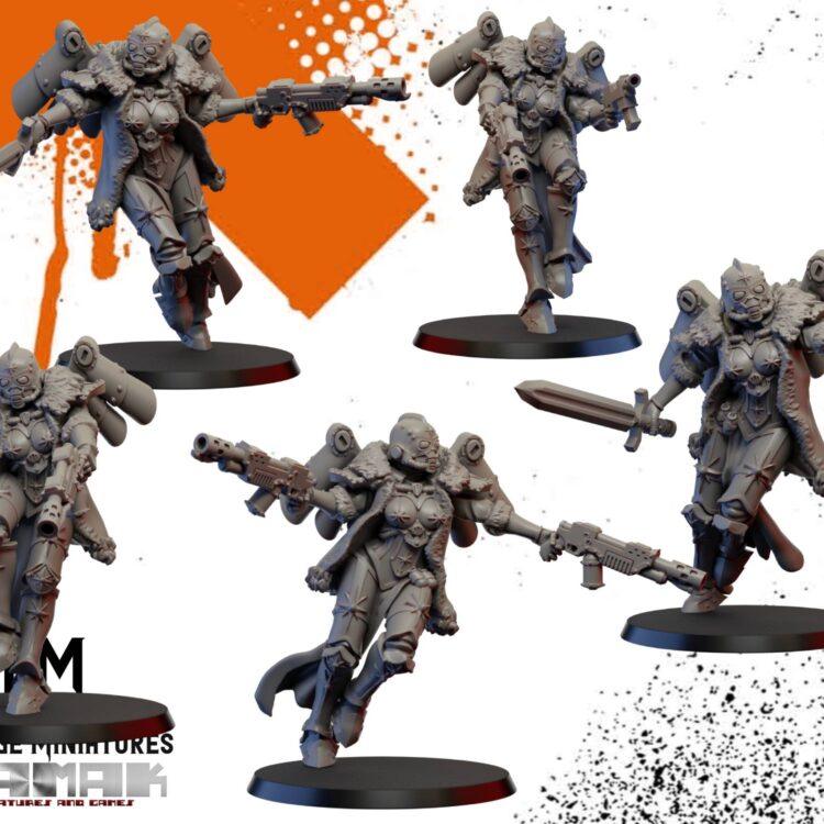 Red Sister Flying Squad by Ghamak