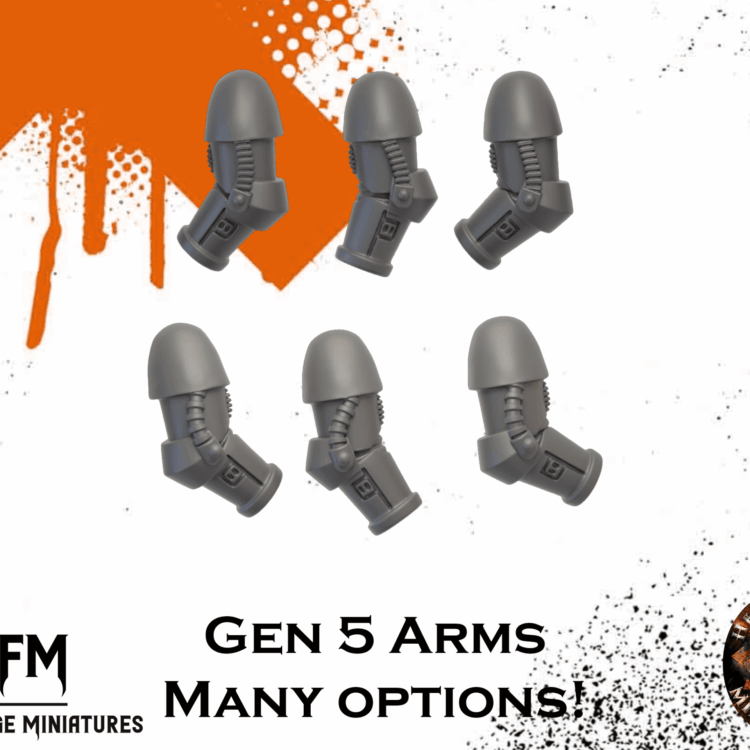 Gen 5 Arms by Helforged Miniatures