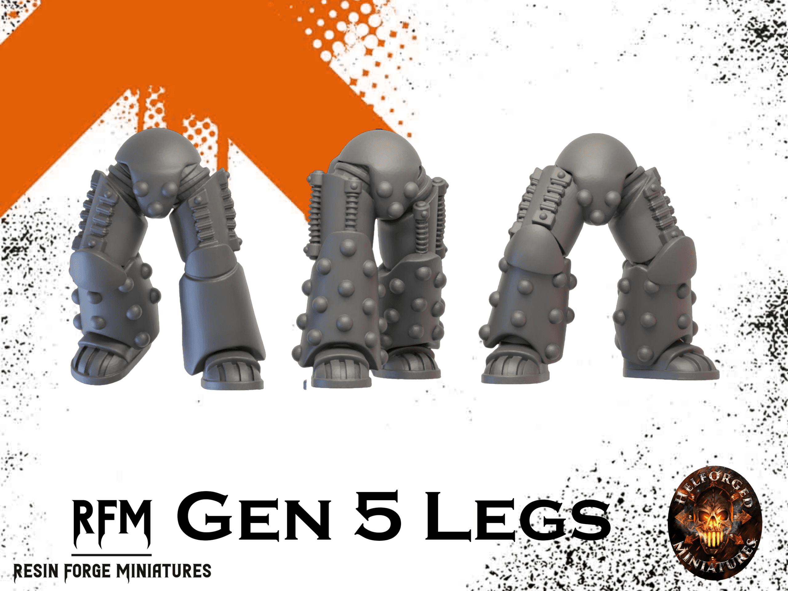 Gen 5 Legs x10 by Helforged Miniatures