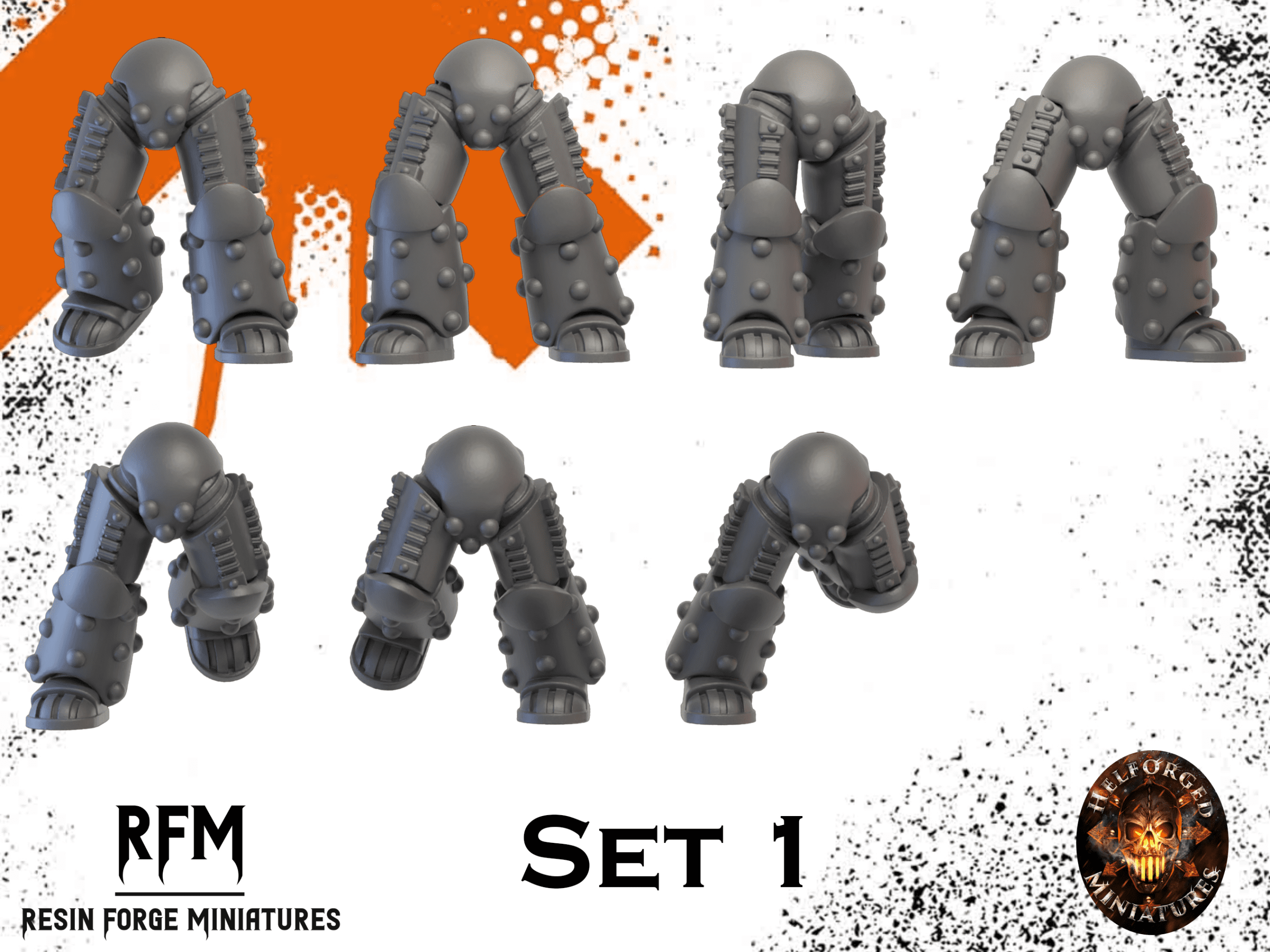 Gen 5 Legs x10 by Helforged Miniatures - Image 2