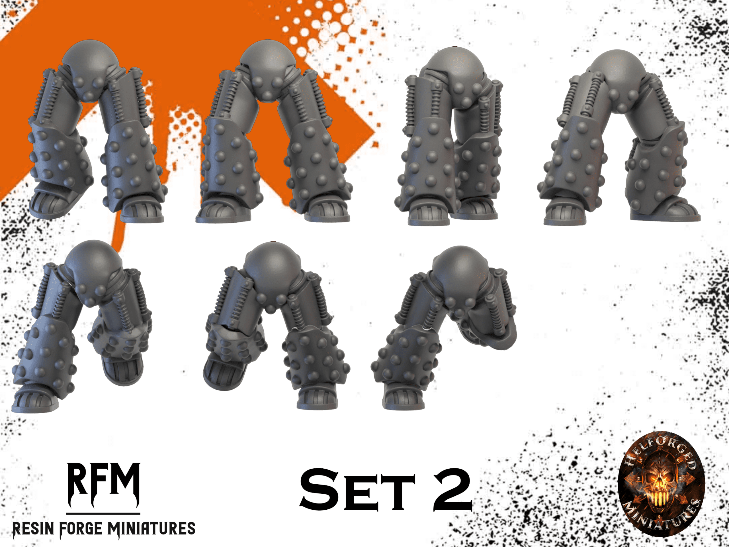Gen 5 Legs x10 by Helforged Miniatures - Image 3
