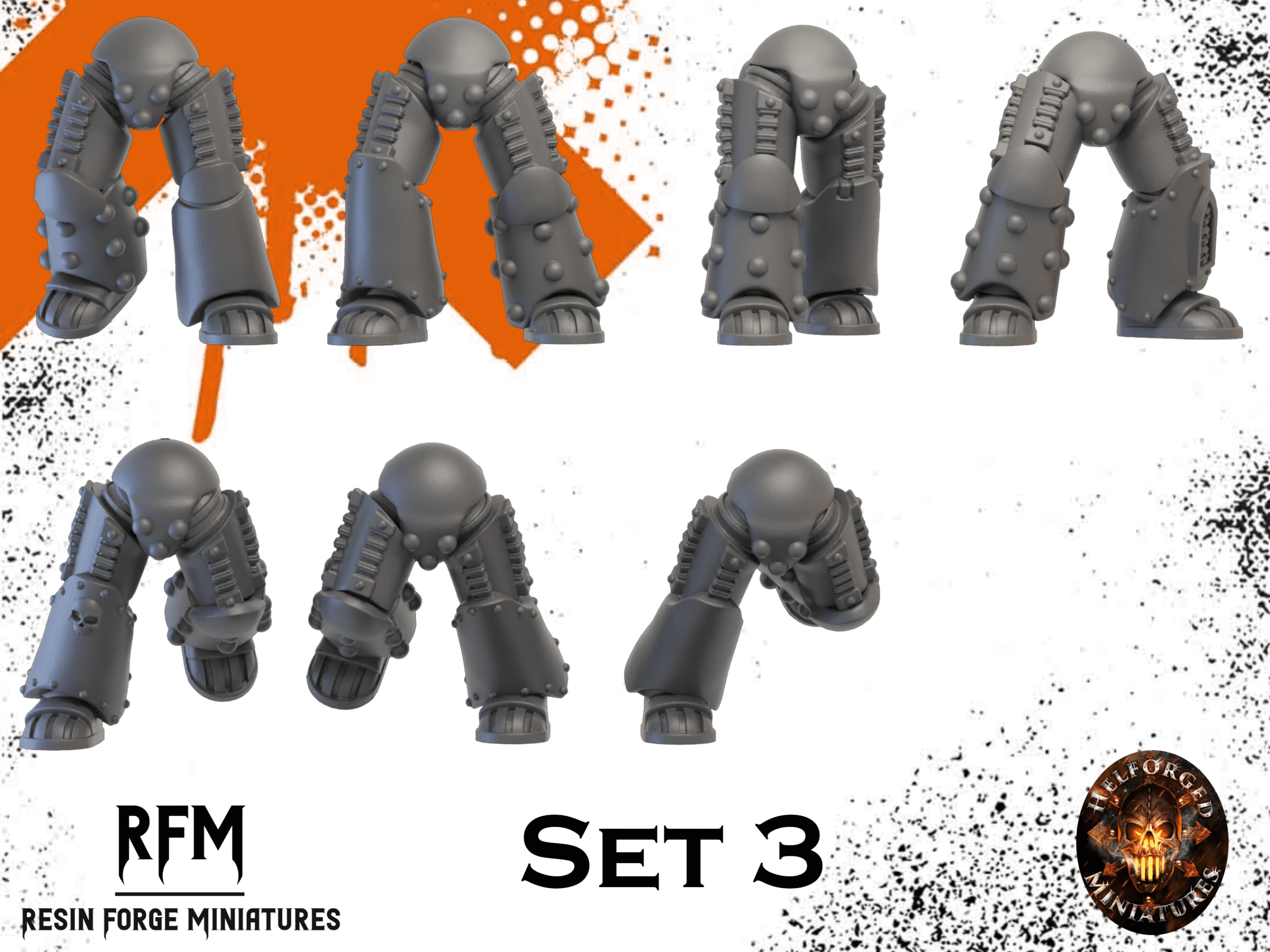 Gen 5 Legs x10 by Helforged Miniatures - Image 4
