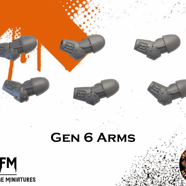 Gen 6 Arms by Helforged Miniatures