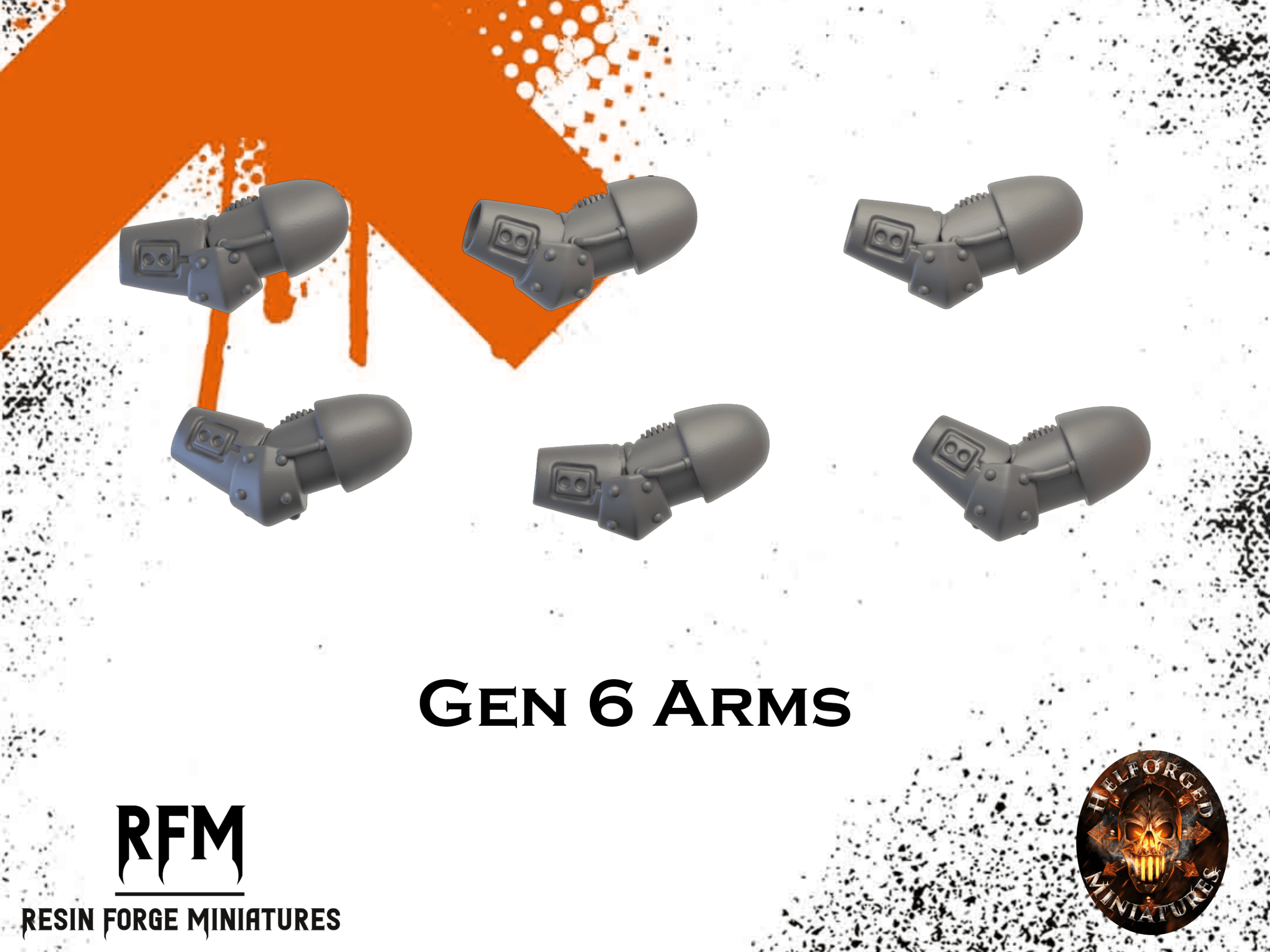Gen 6 Arms by Helforged Miniatures