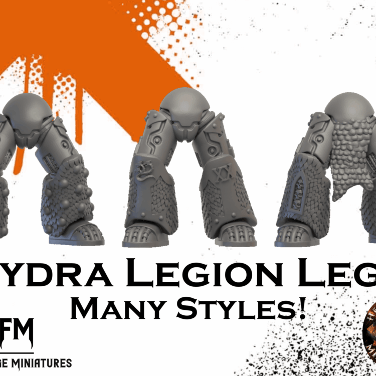 Hydra Style Legs x10 by Helforged Miniatures