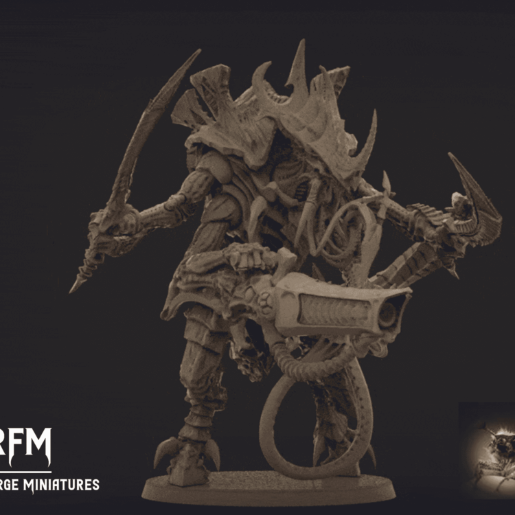 Hard Tyrannical Bug by IO_BUTOV -  Space Bugs - Hive Tyrant Proxy