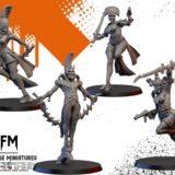 Space Elf Clown Troop Squad by Ghamak