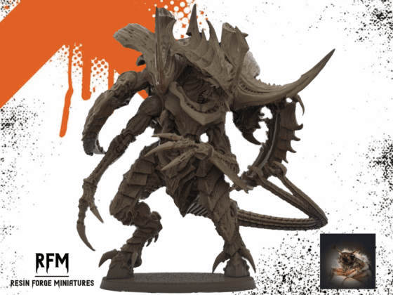 Heavy Tyrannical Bug by IO_BUTOV - Space Bugs - Hive Tyrant Proxy