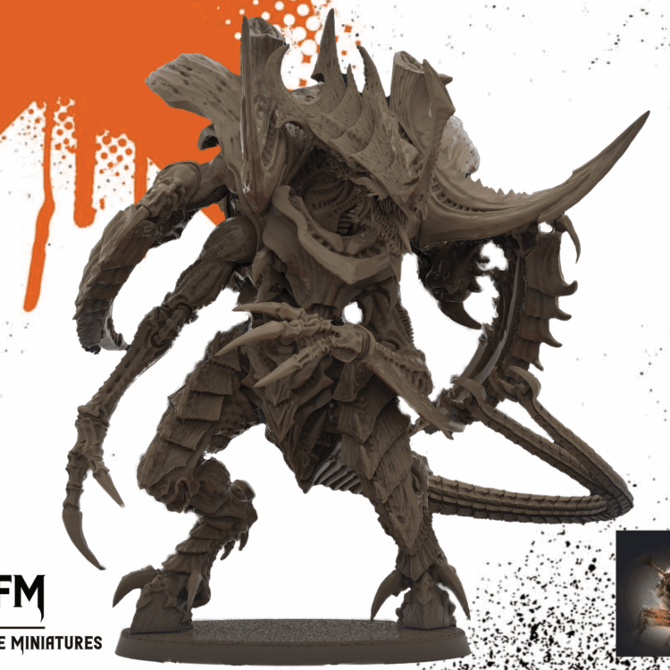 Heavy Tyrannical Bug by IO_BUTOV - Space Bugs - Hive Tyrant Proxy