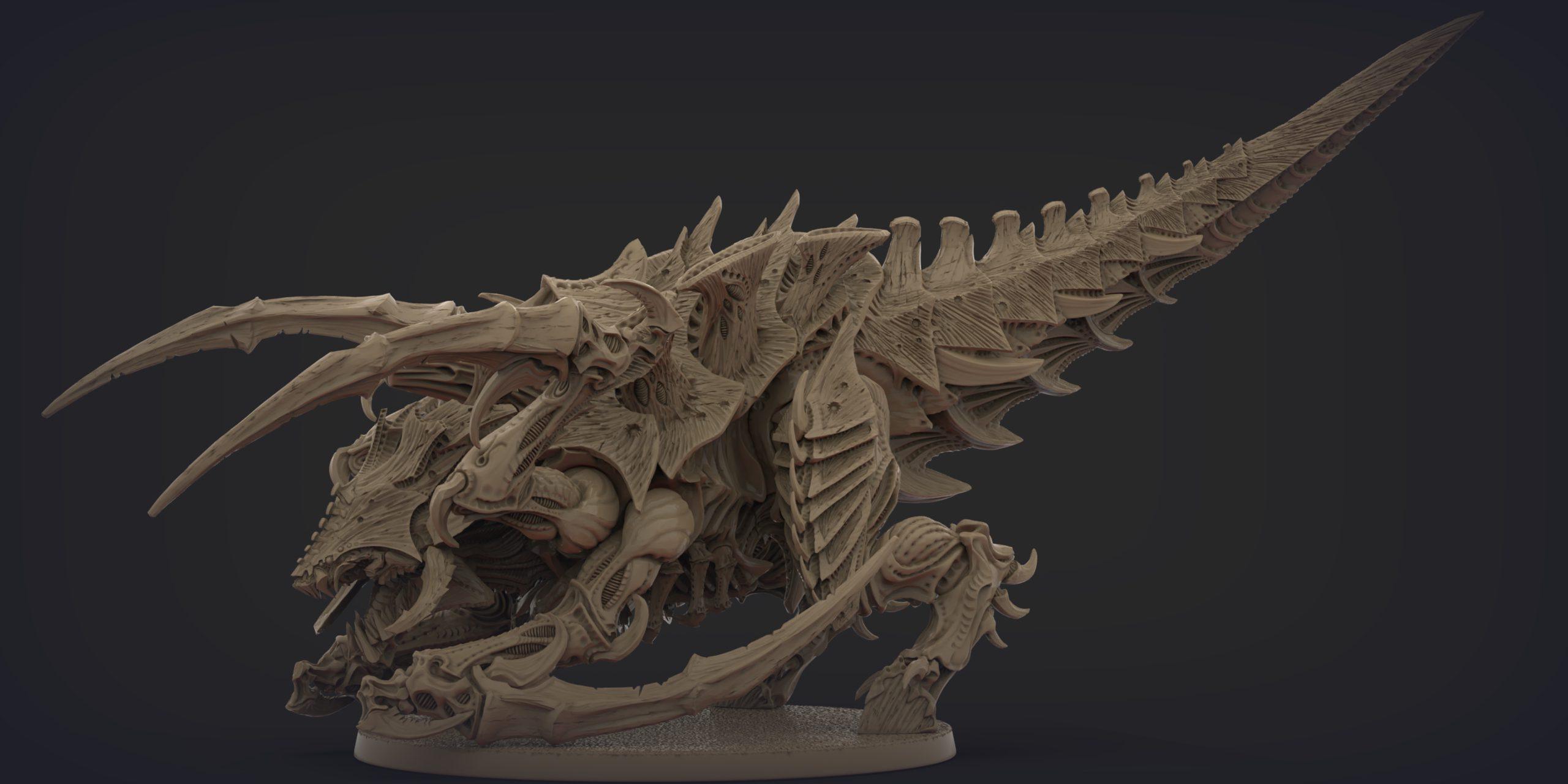 Giant Space Mantis #3 by IO_BUTOV - Space Bugs - Hierodule Proxy - Image 4
