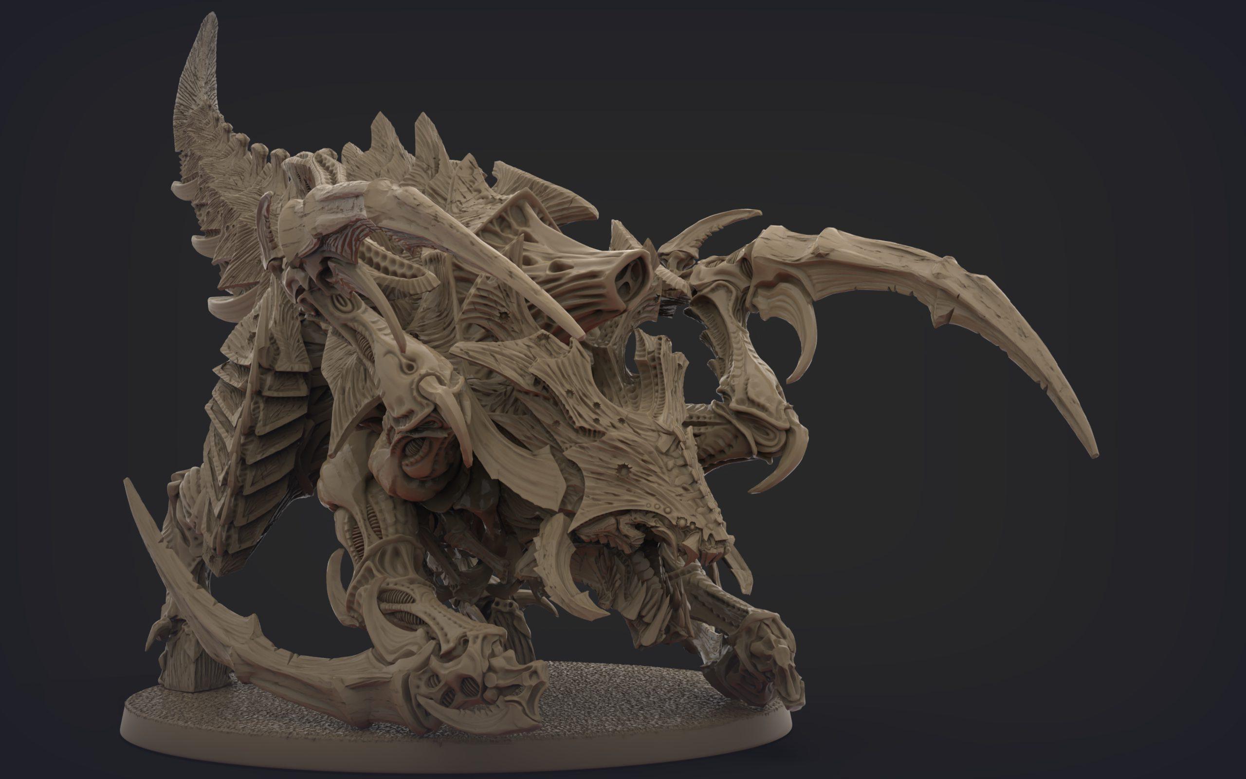 Giant Space Mantis #3 by IO_BUTOV - Space Bugs - Hierodule Proxy - Image 5