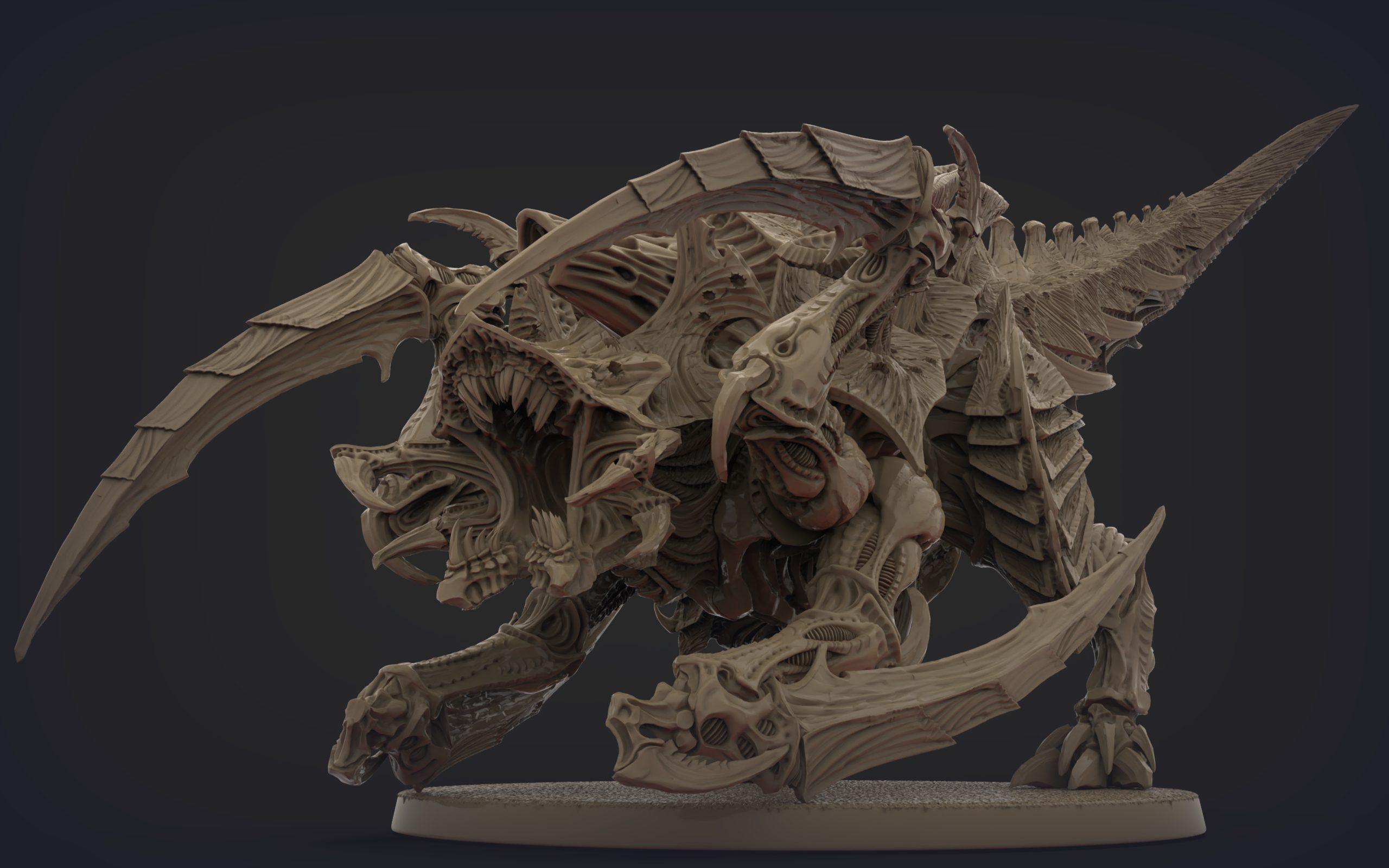 Giant Space Mantis #3 by IO_BUTOV - Space Bugs - Hierodule Proxy - Image 8