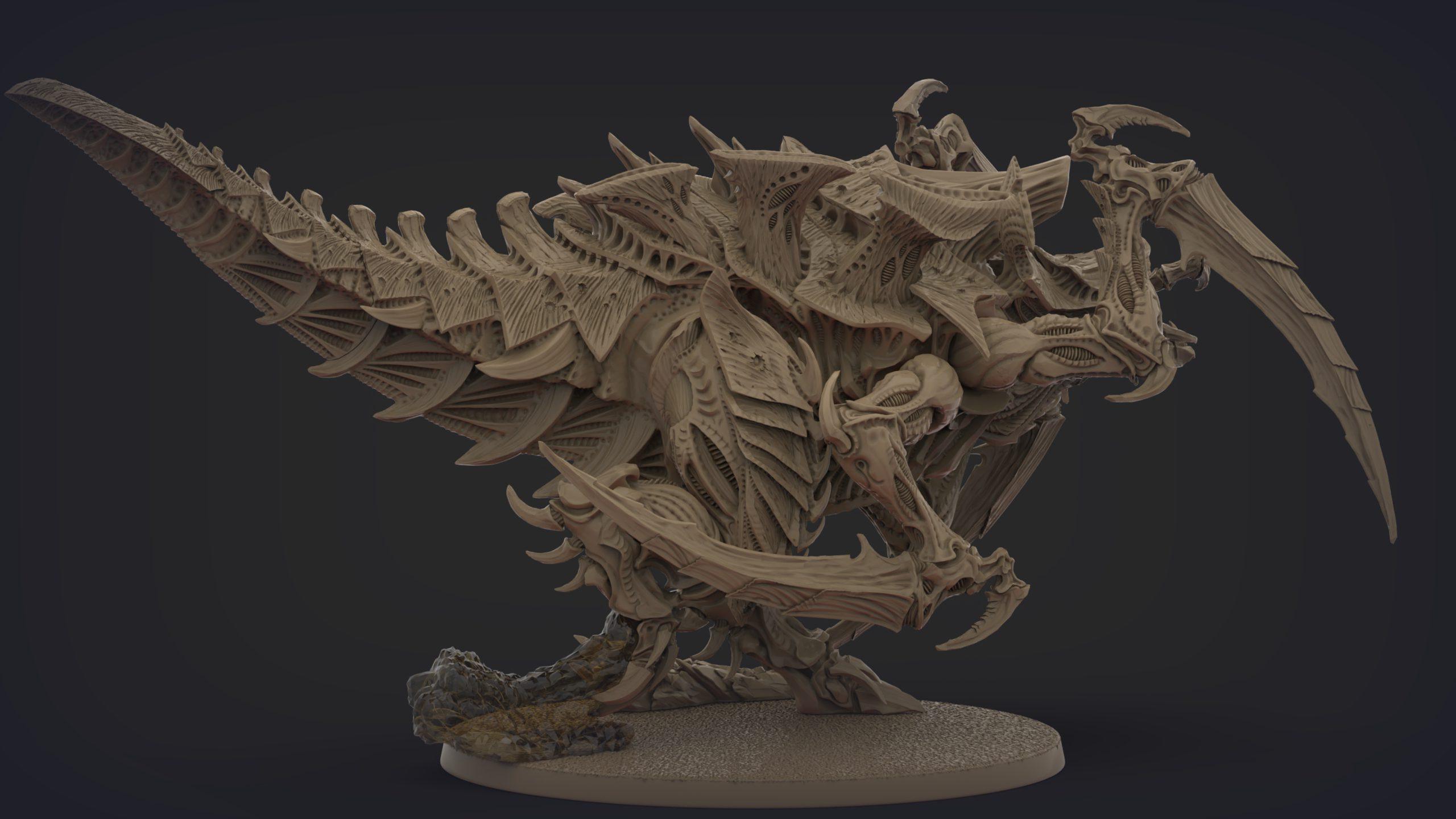 Giant Space Mantis #4 by IO_BUTOV - Space Bugs - Hierodule Proxy - Image 7