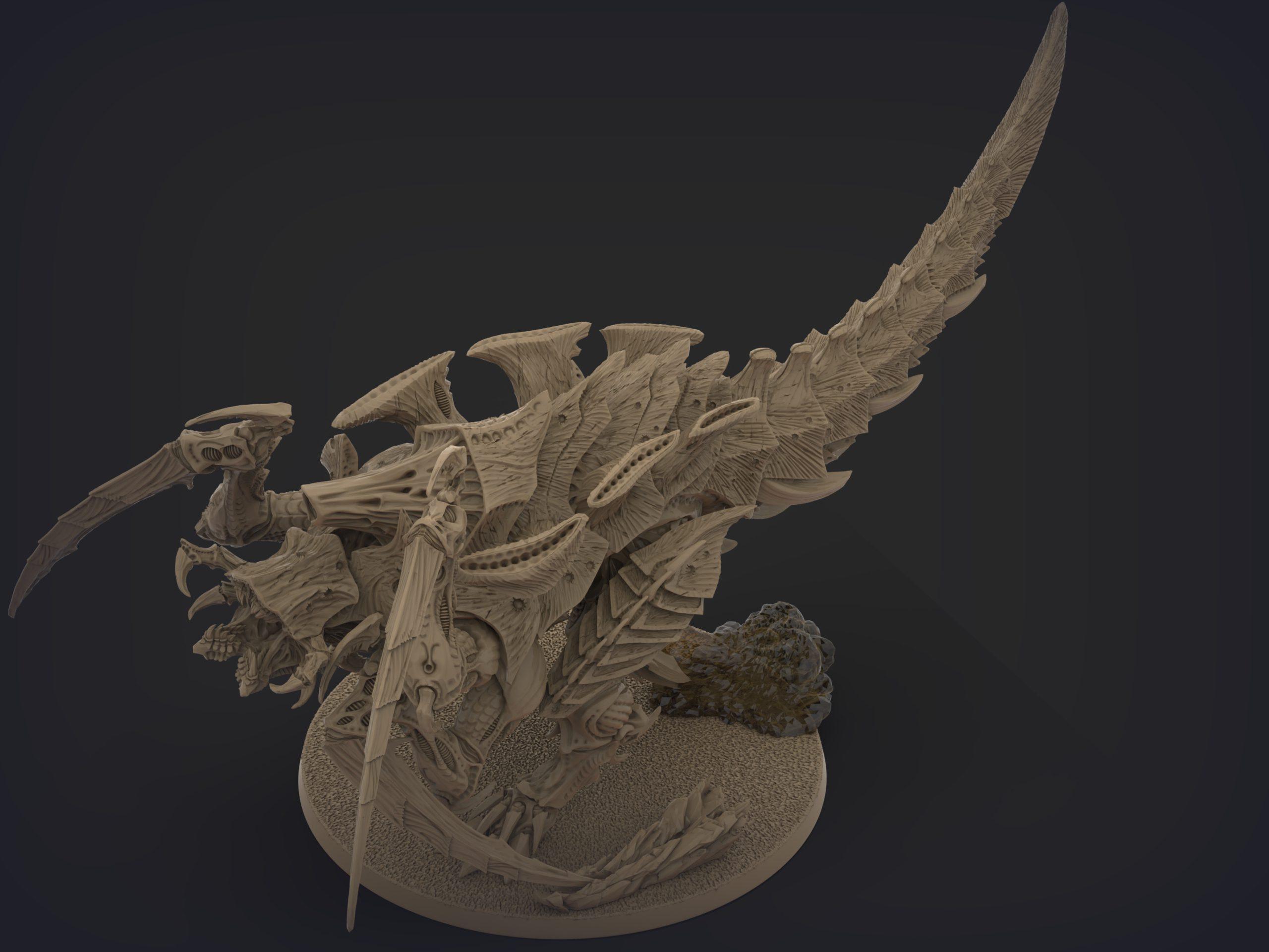 Giant Space Mantis #4 by IO_BUTOV - Space Bugs - Hierodule Proxy - Image 6