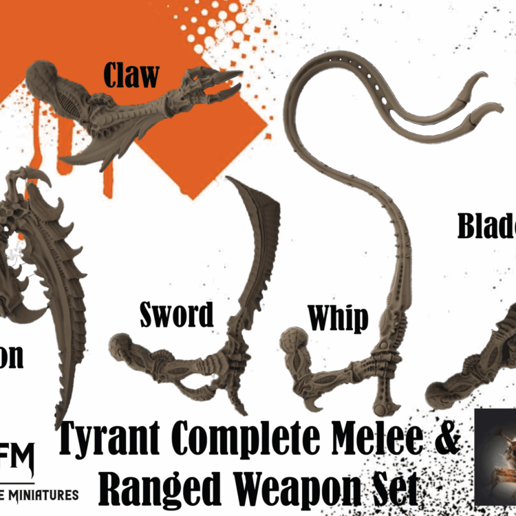 Tyrant Complete Weapon Set by IO_BUTOV -  Space Bugs
