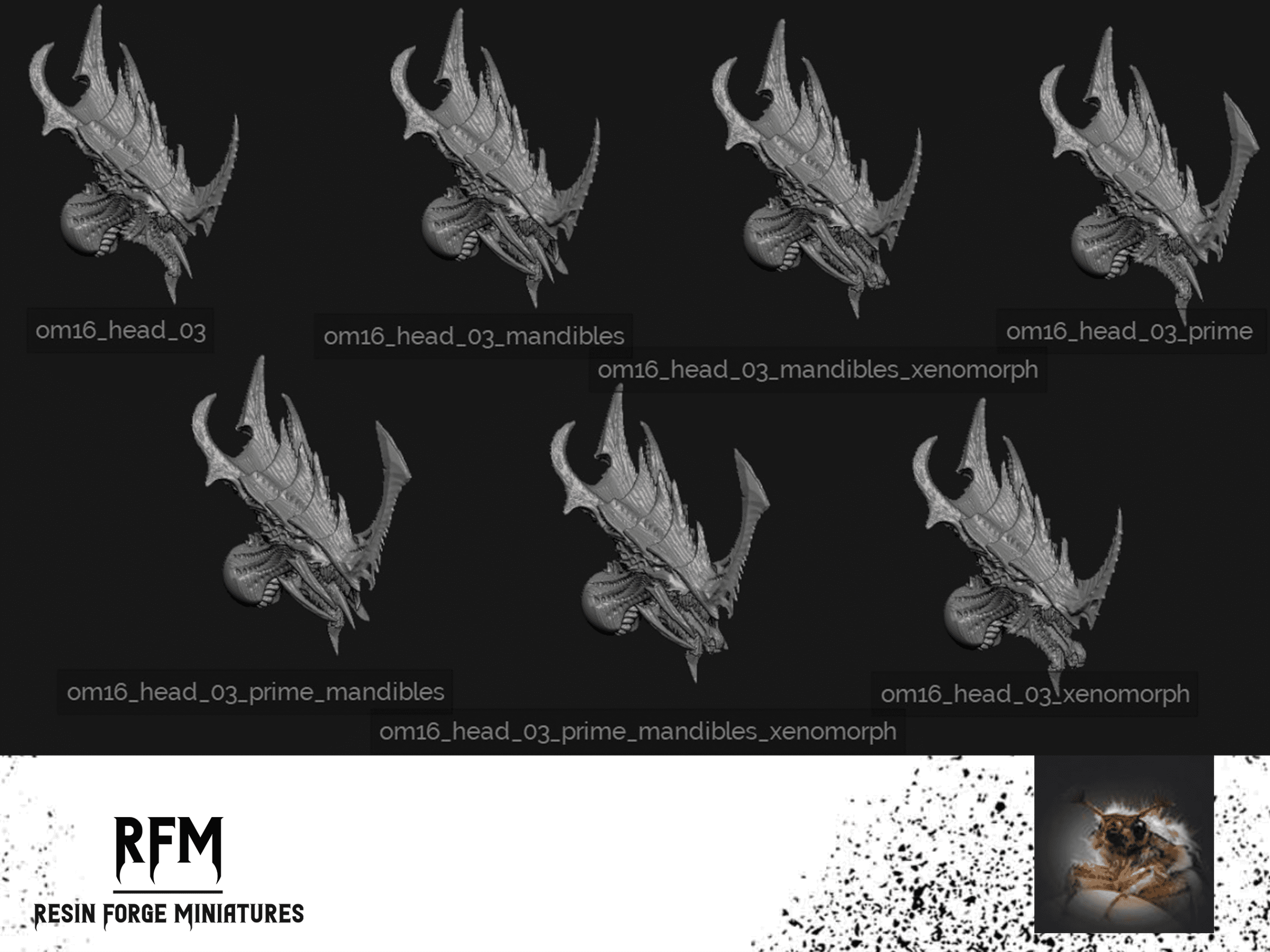 Cleopatra Flying Tyrant Bug by IO_BUTOV - Space Bugs - Hive Tyrant Proxy - Image 8