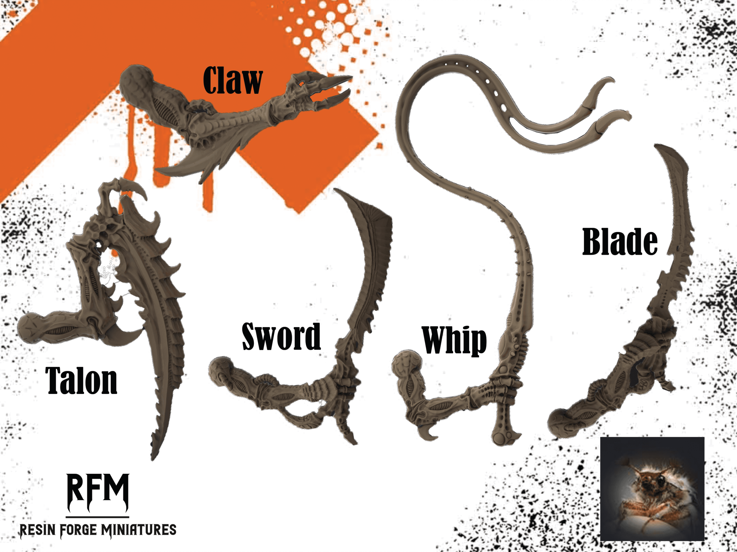 Cleopatra Flying Tyrant Bug by IO_BUTOV - Space Bugs - Hive Tyrant Proxy - Image 3