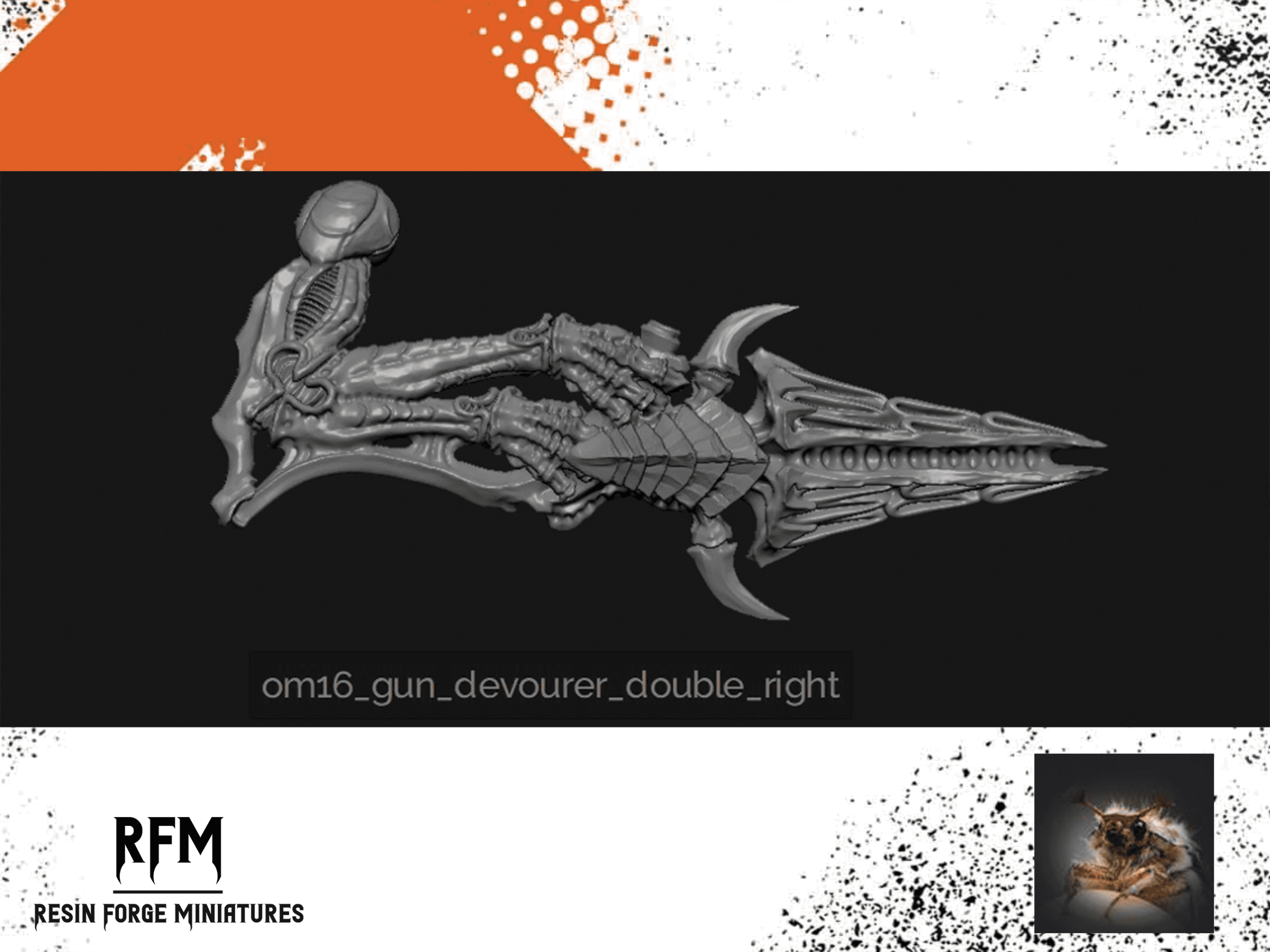 Cleopatra Flying Tyrant Bug by IO_BUTOV - Space Bugs - Hive Tyrant Proxy - Image 7