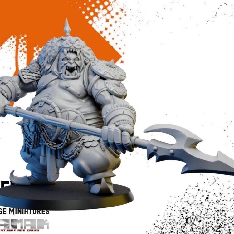 Ogre Hunter Leader by Ghamak | Fantasy Ogres