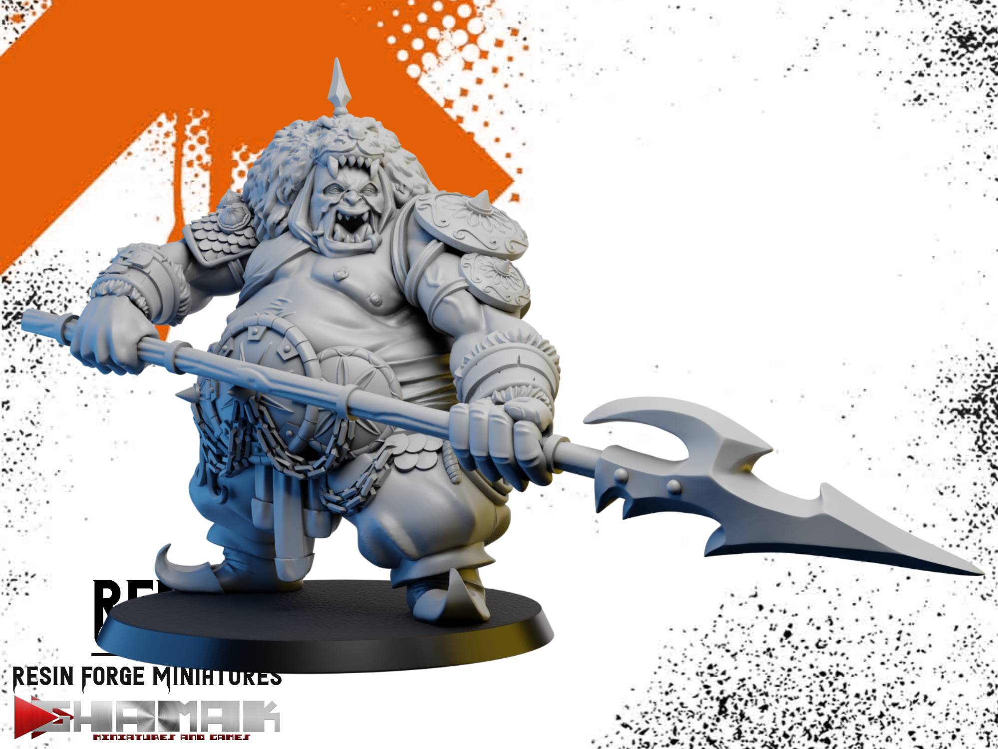 Ogre Hunter Leader by Ghamak | Fantasy Ogres