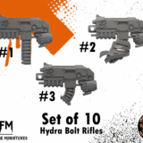 Hydra Legion Bolt Rifles by Helforged Miniatures