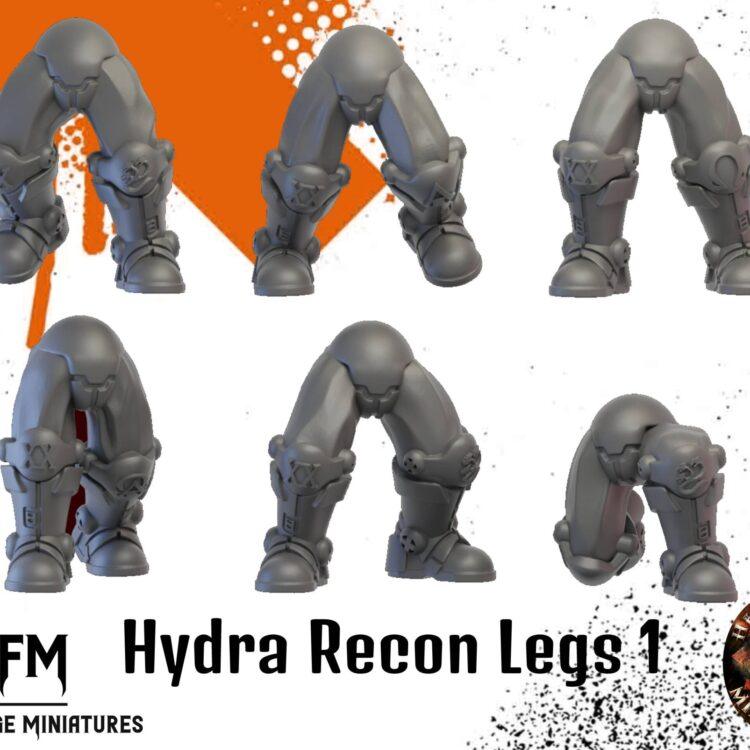 10x Hydra Legion Recon Legs by Helforged Miniatures