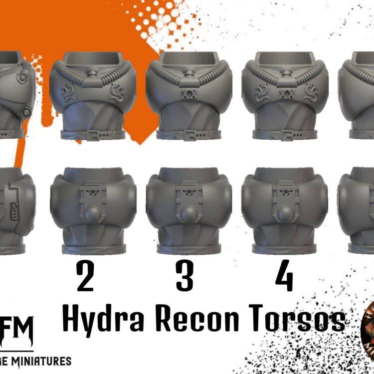 Hydra Legion Recon Torsos by Helforged Miniatures