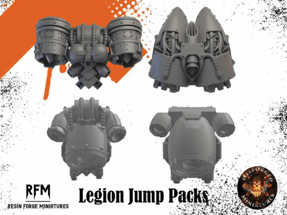 Legion Jump Packs - Helforged Miniatures