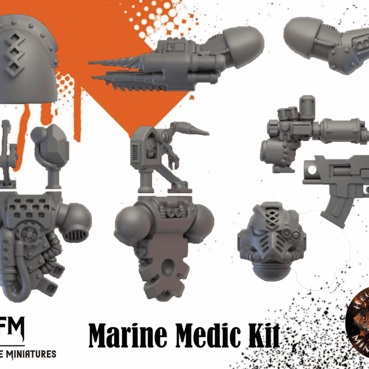 Legion Medic Conversion Kit - Helforged Miniatures