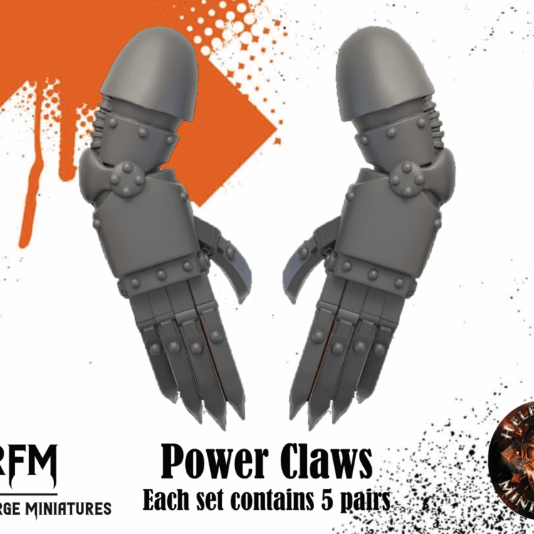 Legion Power Claws by Helforged Miniatures