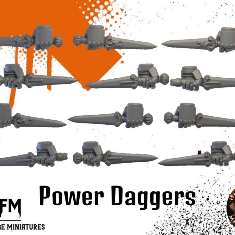 Hydra Legion Daggers by Helforged Miniatures