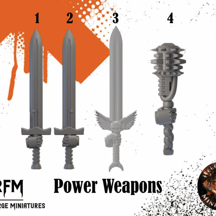 Legion Power Weapons by Helforged Miniatures