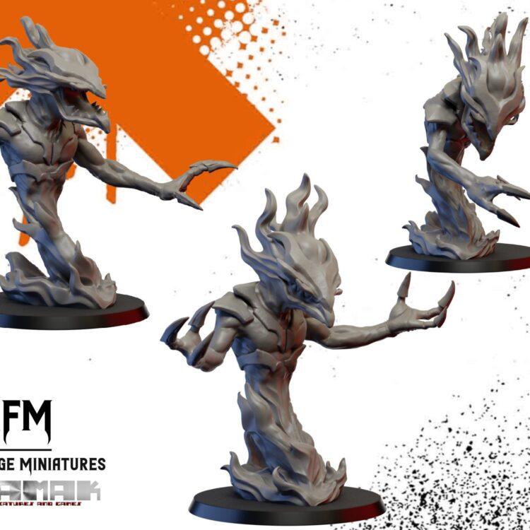 Chaos Pyro Demon Squad by Ghamak