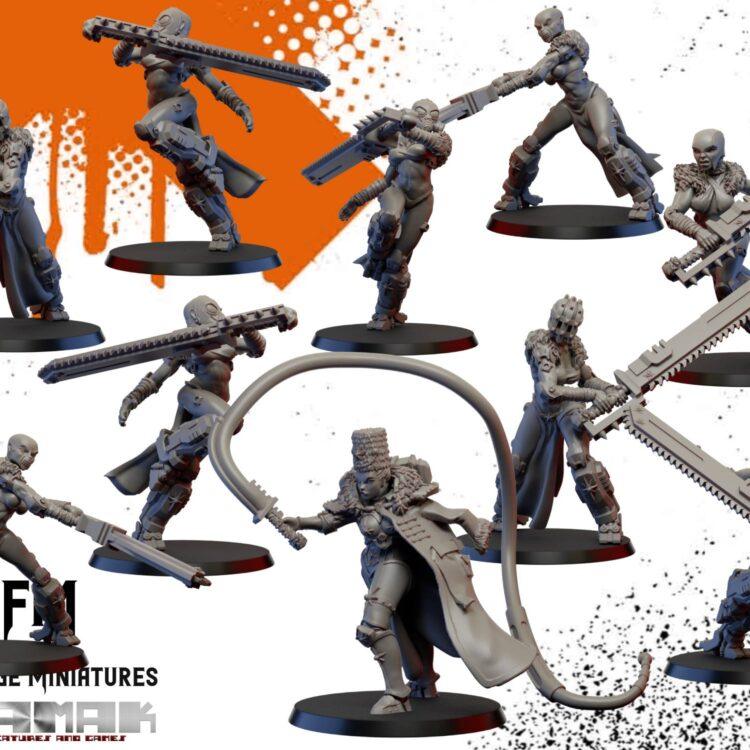 Red Sister Penitent Squad by Ghamak