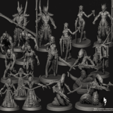 Court of the Archon by Edge Miniatures | Dark Space Elves