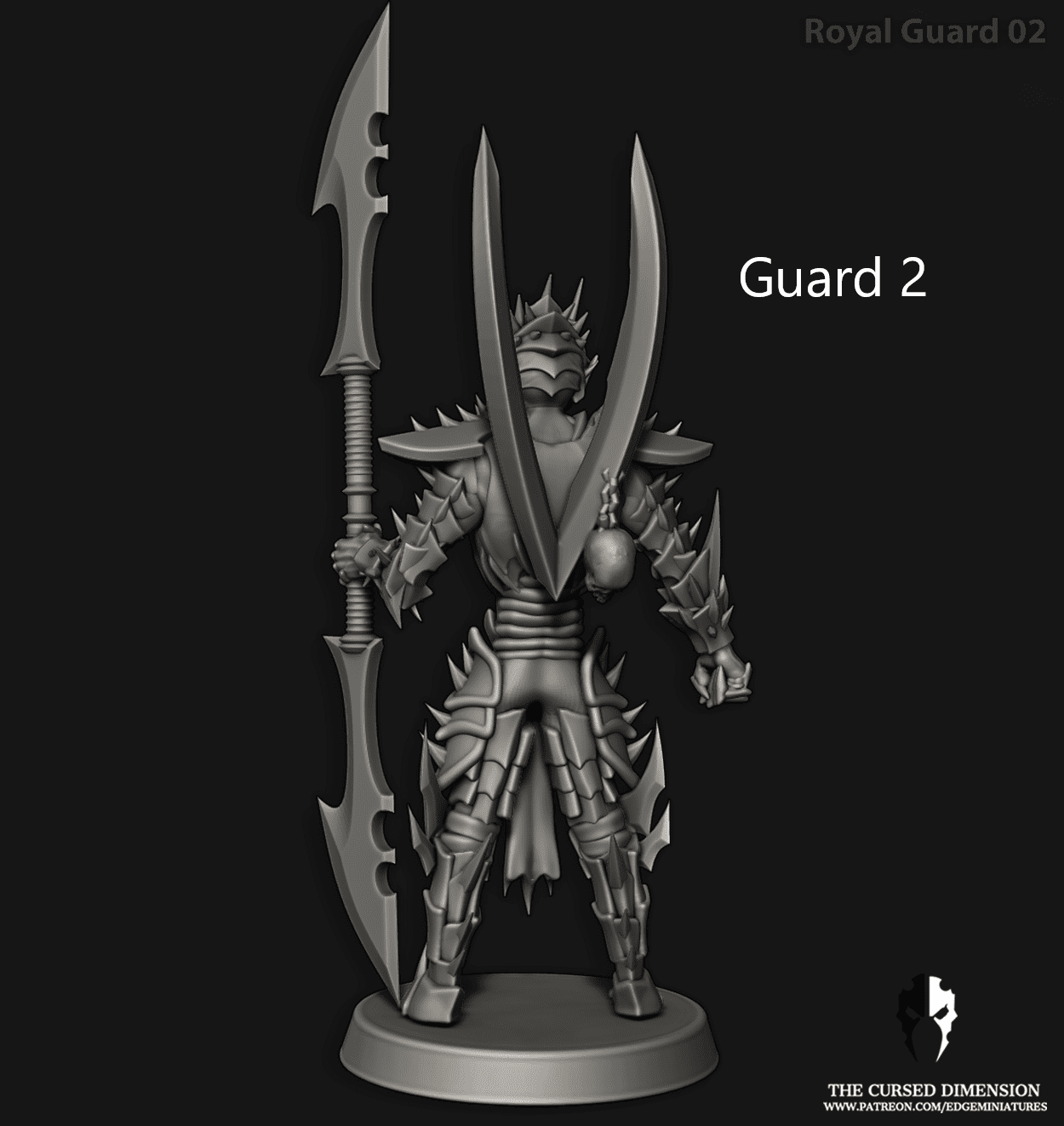 Royal Guard Squad by Edge Miniatures | Dark Space Elves - Image 6