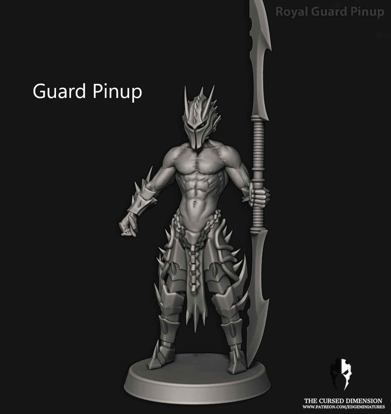 Royal Guard Squad by Edge Miniatures | Dark Space Elves - Image 8