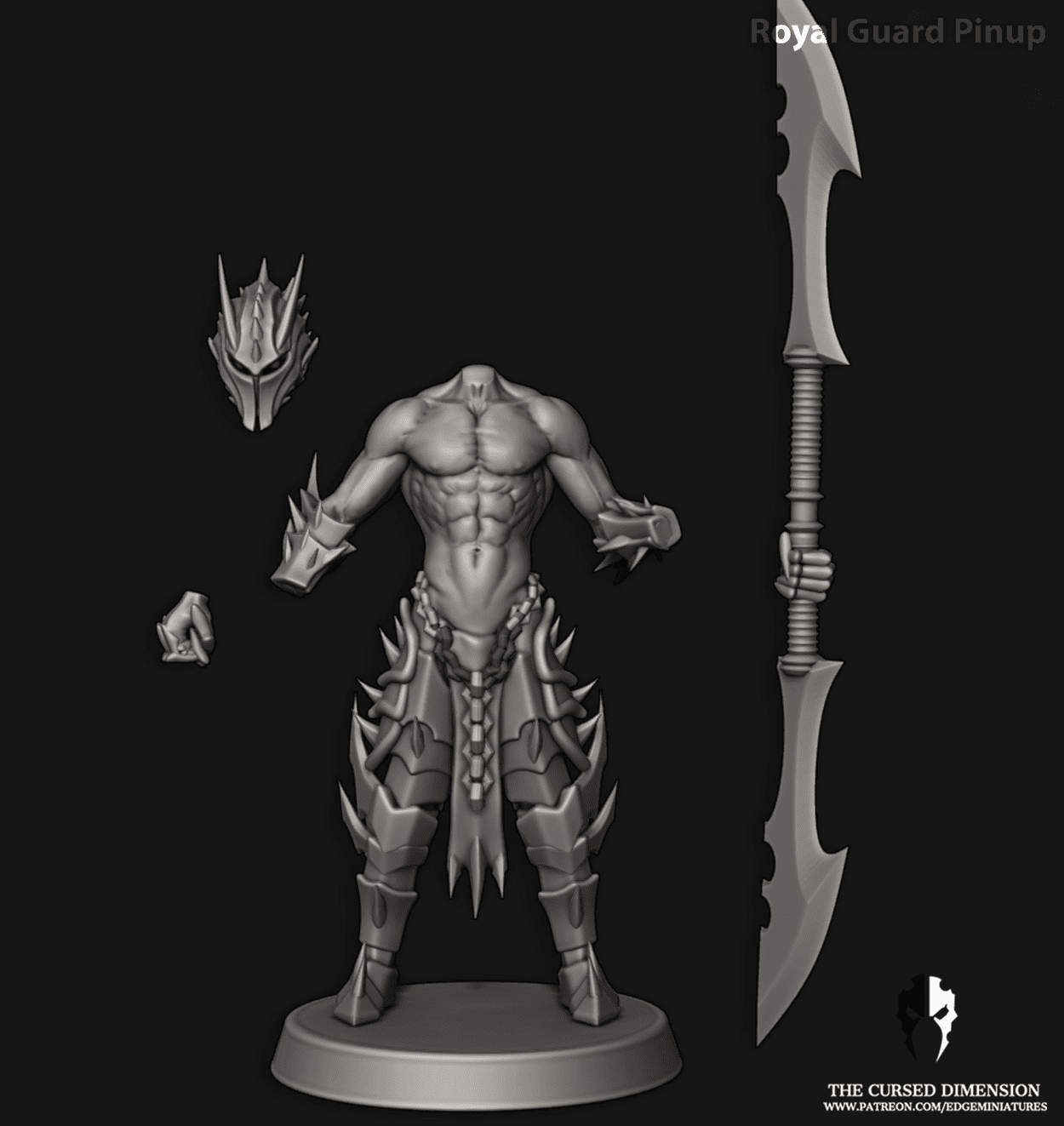 Royal Guard Squad by Edge Miniatures | Dark Space Elves - Image 10