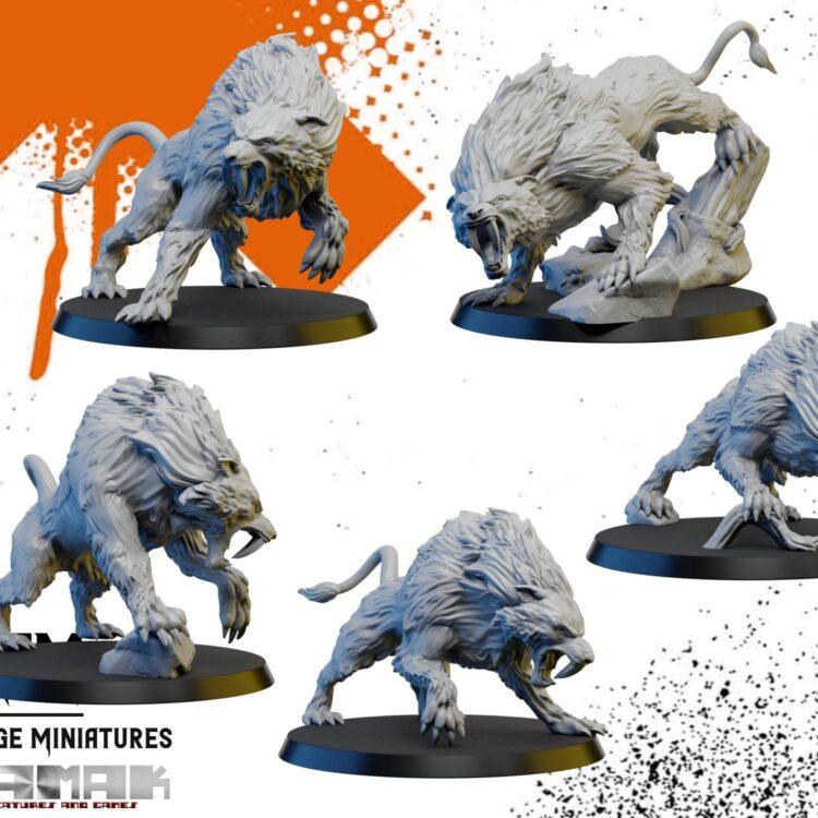 Sabrewolf Squad by Ghamak | Fantasy Ogres