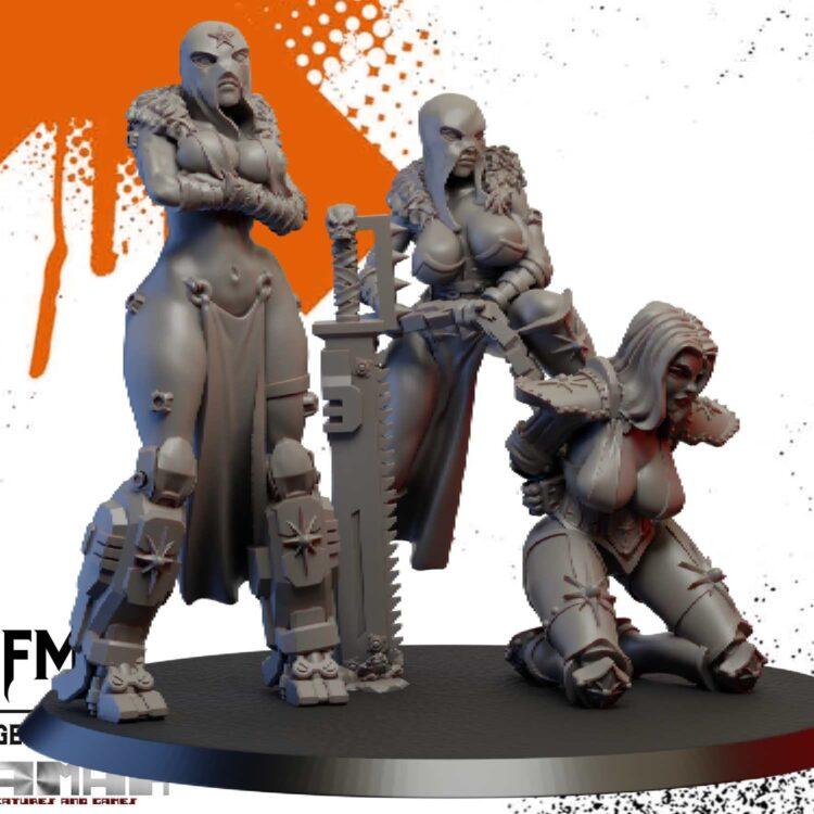 Red Sisters Penitent Pinup by Ghamak