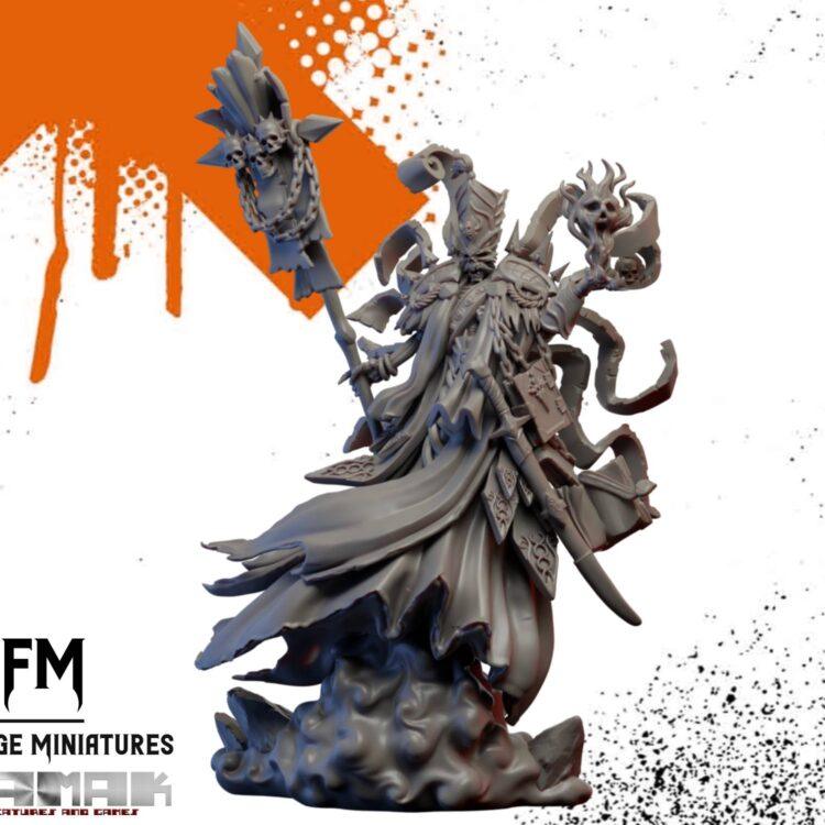 Undead Great Necromancer by Ghamak