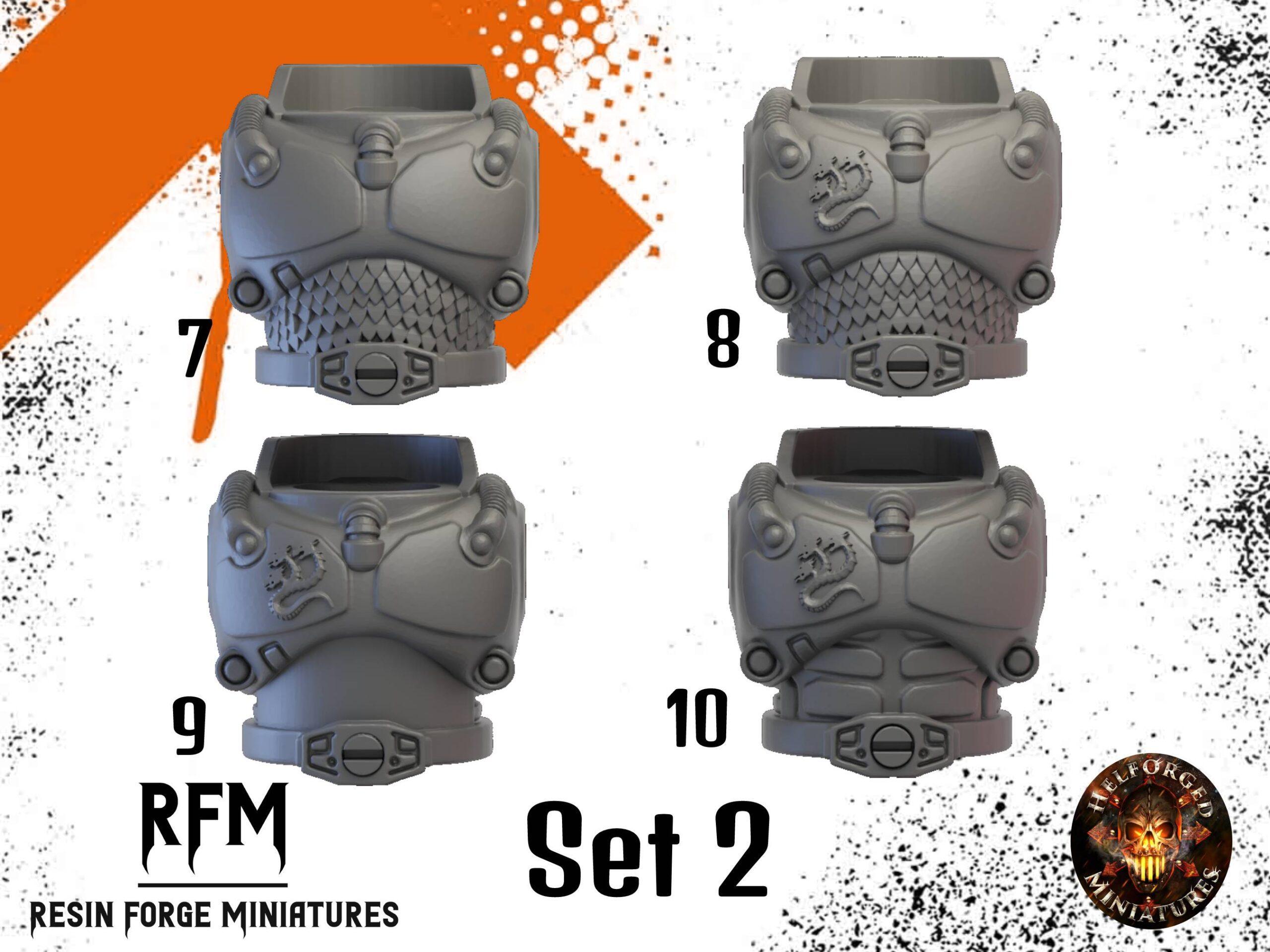 Hydra Legion Torsos Upgrade Sets by Helforged Miniatures - Image 3