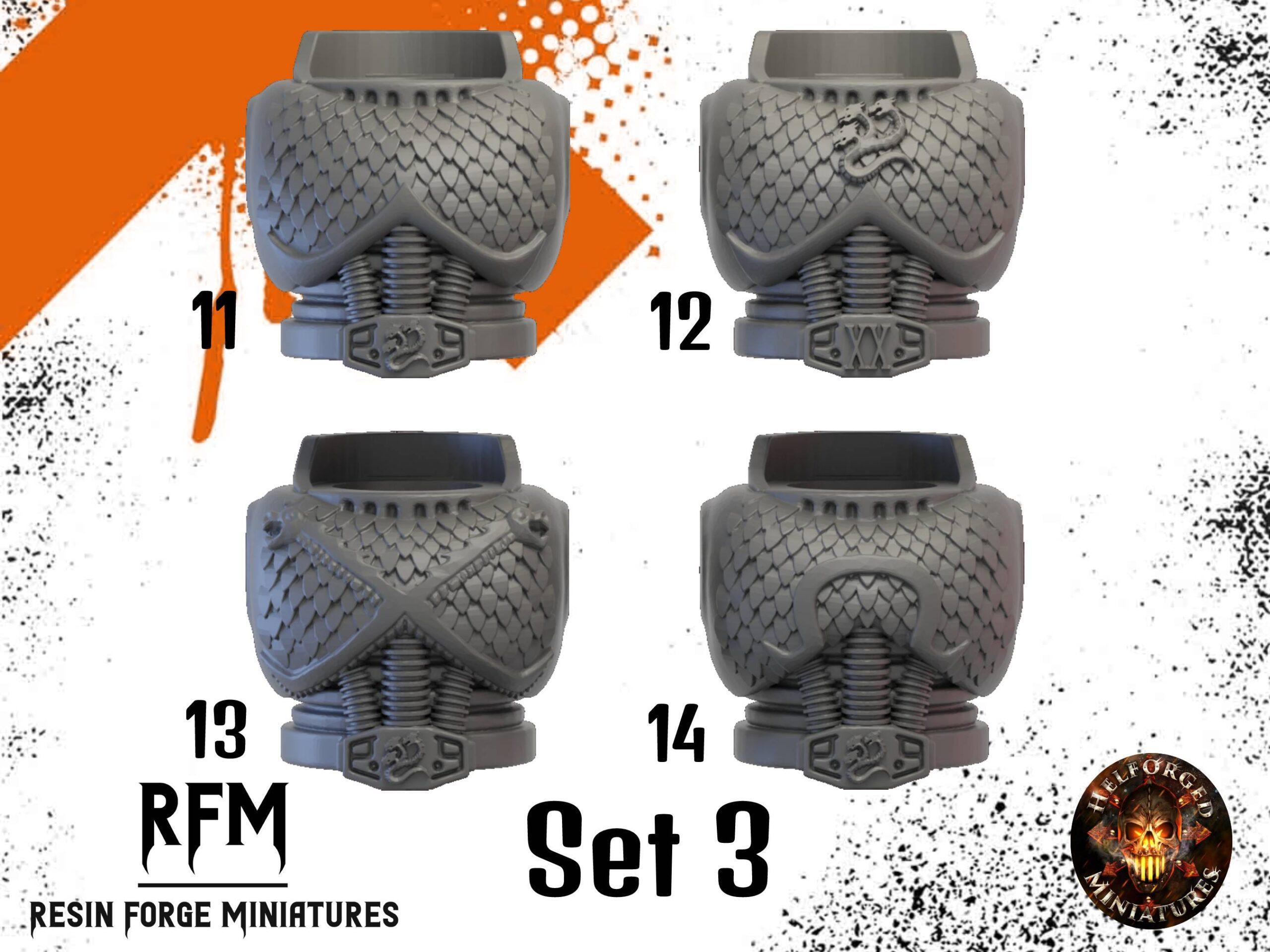 Hydra Legion Torsos Upgrade Sets by Helforged Miniatures - Image 4