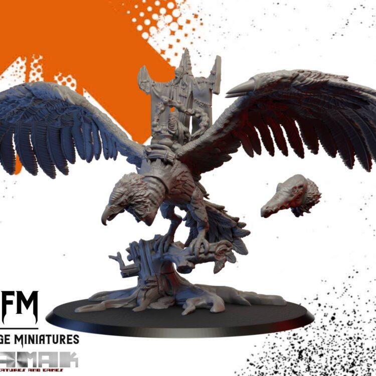 Orc Vulture Rider by Ghamak | Fantasy Orks